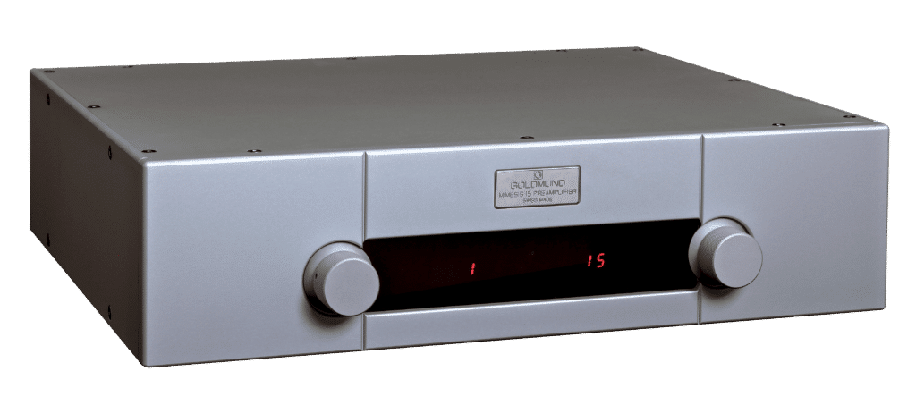 Front of Mimesis 15 Processor for home theater and surround sound