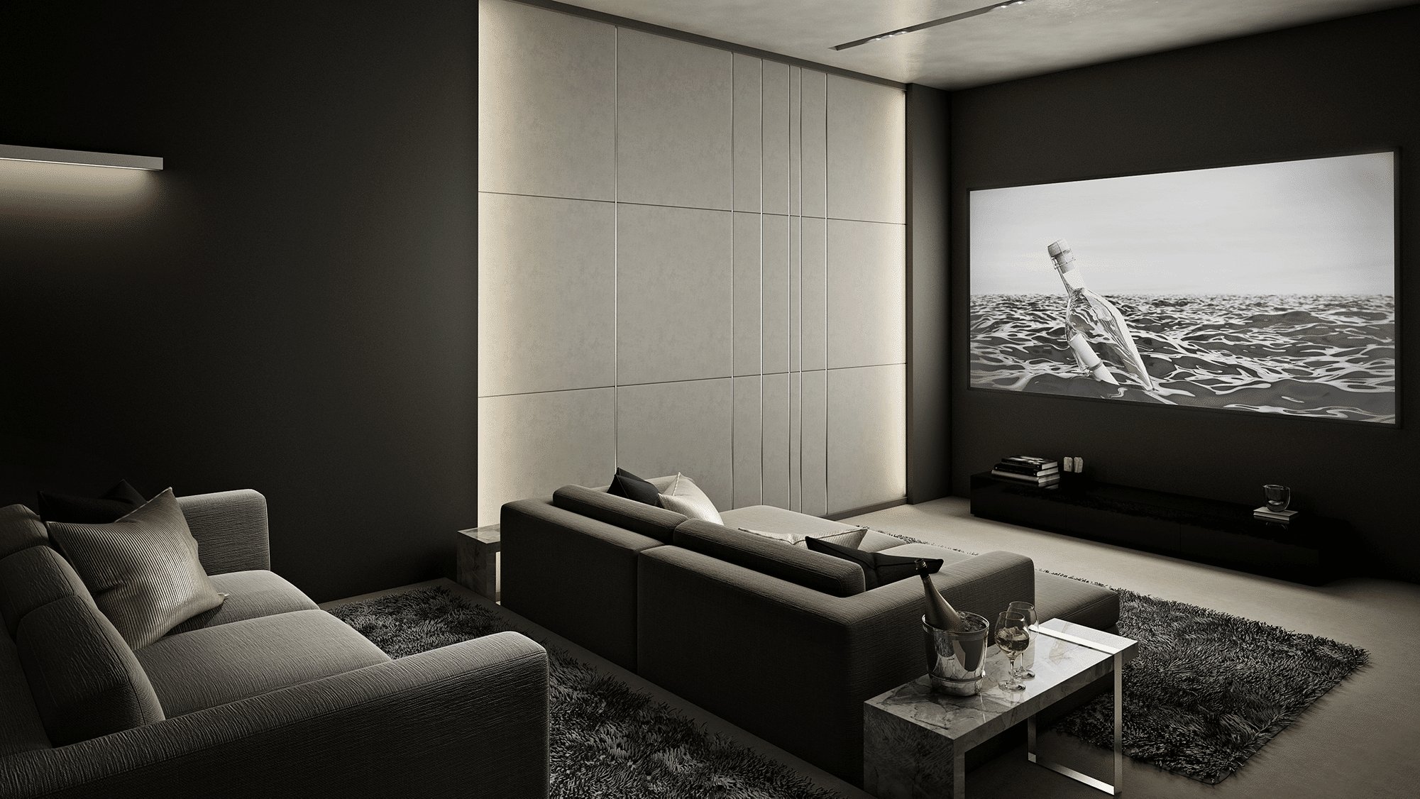 Home Cinema - Contemporary - Home Theater - Berkshire - by Adept