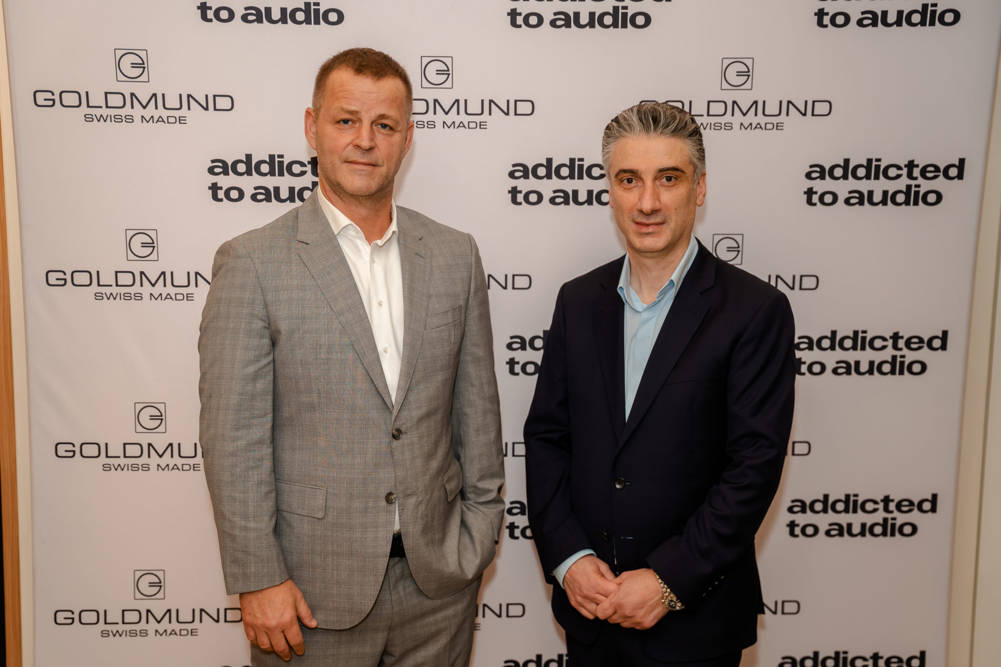 Carsten Roth - Goldmund CEO & George Poutikatidis - Addicted to Audio founder